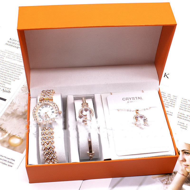 Kate™ Women watch, bracelet & chain